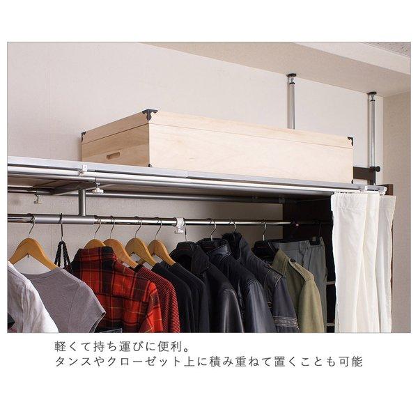 日本製 桐衣装箱１段高さ19 衣装ケース 衣装箱 着物収納 衣裳箱 衣類収納桐箱 桐衣装箱 桐衣裳箱 桐衣装ケース 桐着物収納 押入れ収納_4