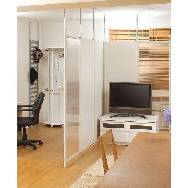 日本製 突っ張り パーテーション 連結用 幅62.5cm つっぱり