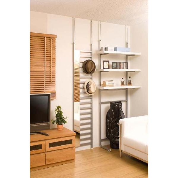 日本製 突っ張り ミラー付き パーテーション 幅40cm 壁面ミラー 突っ張りパーテーション つっぱりパーテーション 鏡 全身ミラー 姿見 送料無料 |  | 01