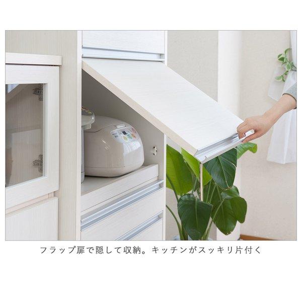 日本製 目隠し家電収納レンジ台 高さ160.5cm レンジ台 レンジボード