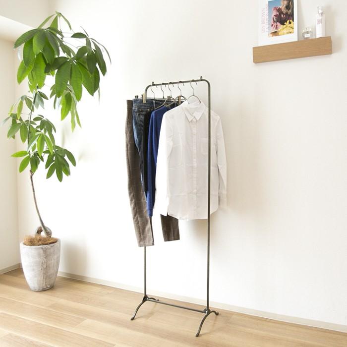 市場 ハンガーワゴン モノトーン ワゴン 幅50センチ コート掛け おしゃれ スリム アイアン 北欧 シェルフ 玄関