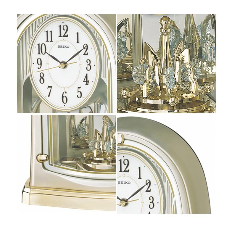 置き時計 セイコー 置時計 新築祝い アナログ 電波時計 電波置き時計