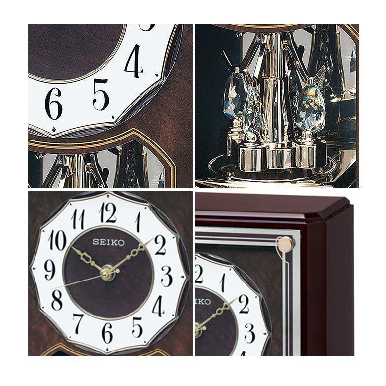 取り寄せ 置き時計 セイコー 置時計 新築祝い アナログ 電波時計 電波置き時計 送料無料