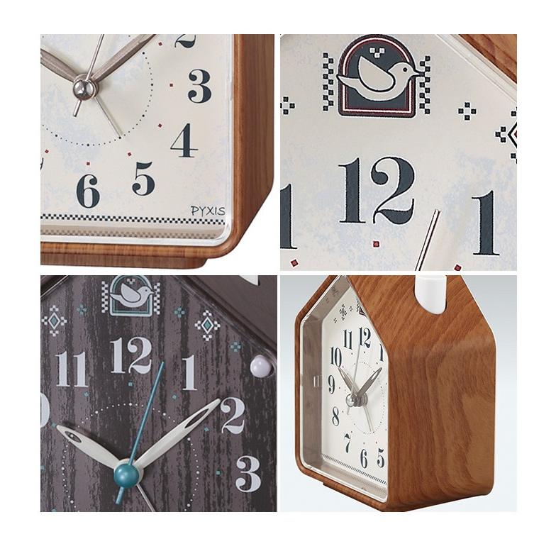 置き時計 セイコー 置時計 アナログ かわいい 目覚まし時計 鳥の鳴き声