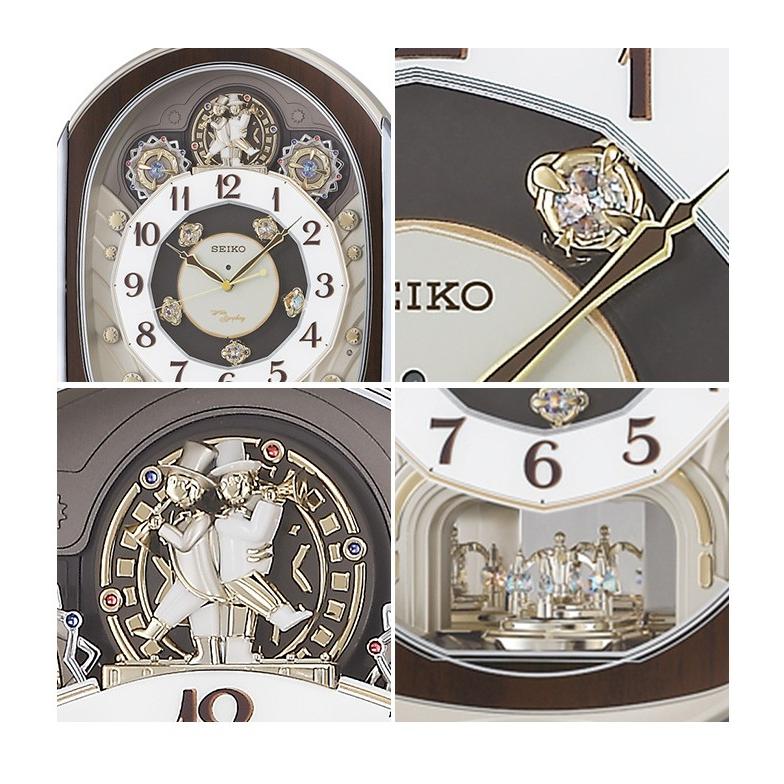 SEIKO 掛け時計　からくり時計　メロディ　電波時計 電波時計 セイコー 掛時計 壁掛け時計 壁掛時計 からくり時計