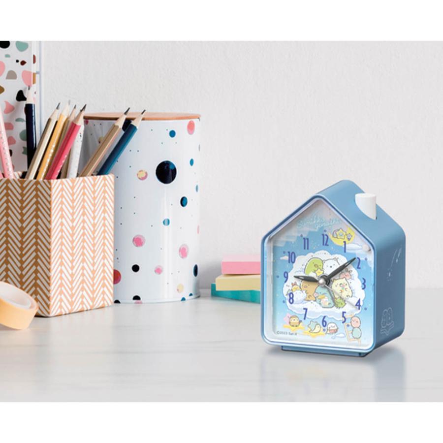 置き時計 すみっコぐらし 時計 目覚まし時計 アラームクロック 電子音