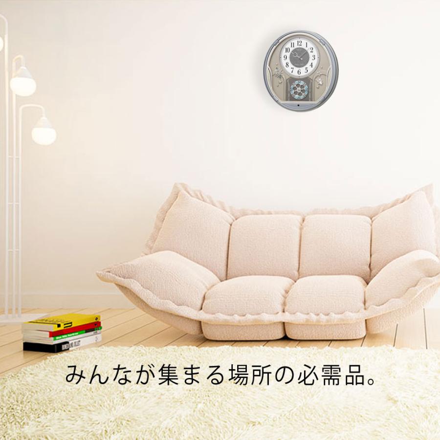 アミューズ掛け時計 掛時計 壁掛け時計 掛け時計 おしゃれ seiko 壁掛け からくり時計 壁掛け メロディー 音楽 曲 ショップ オフィス 子供部屋