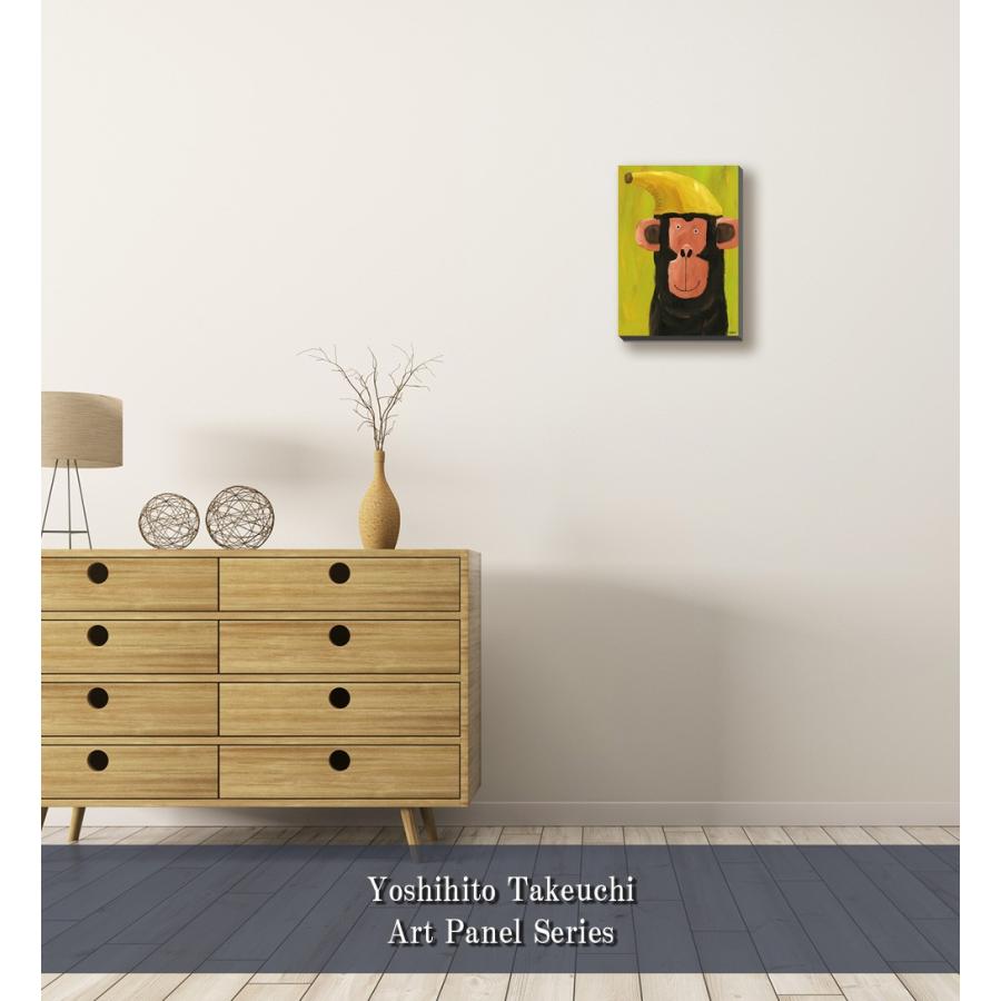 アートパネル Yoshihito Takeuchi Art Panel Series 絵画 サル 壁掛け 壁飾り グラフィック ポスター 竹内祐人｜kplanning｜02