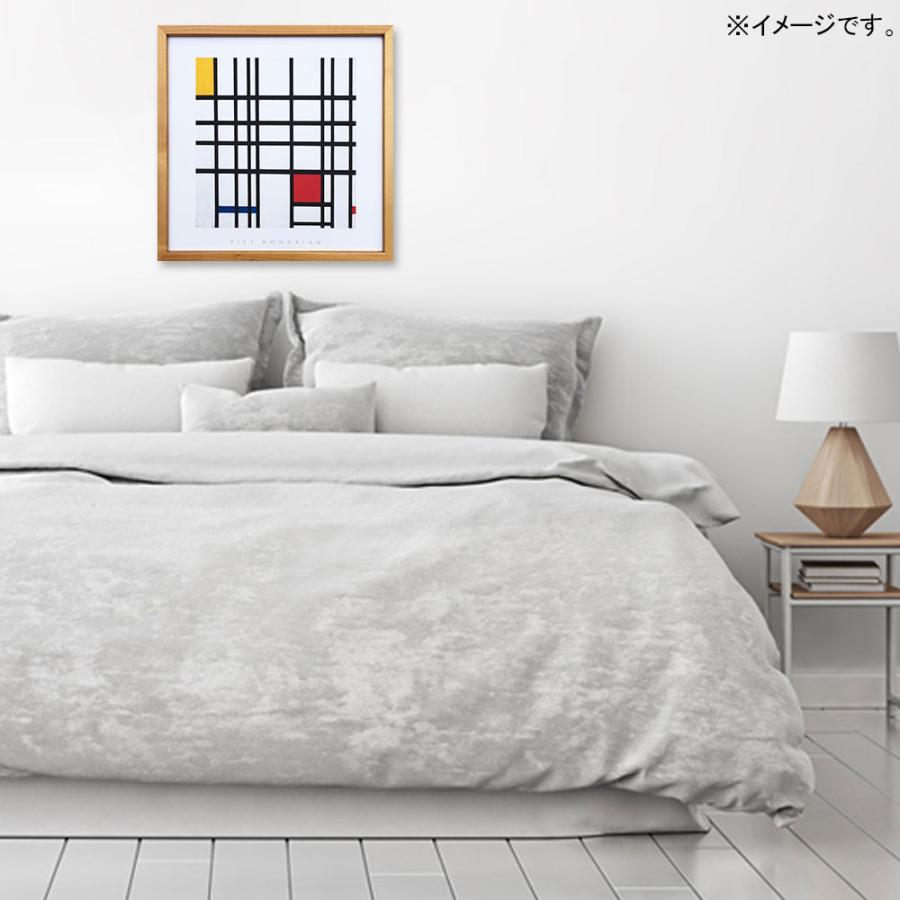 アートフレーム Piet Mondrian Opposition of Lines;Red and Yellow NA ピエト・モンドリアン 絵画 絵 壁掛け 壁飾り抽象画 アートポスタ_3