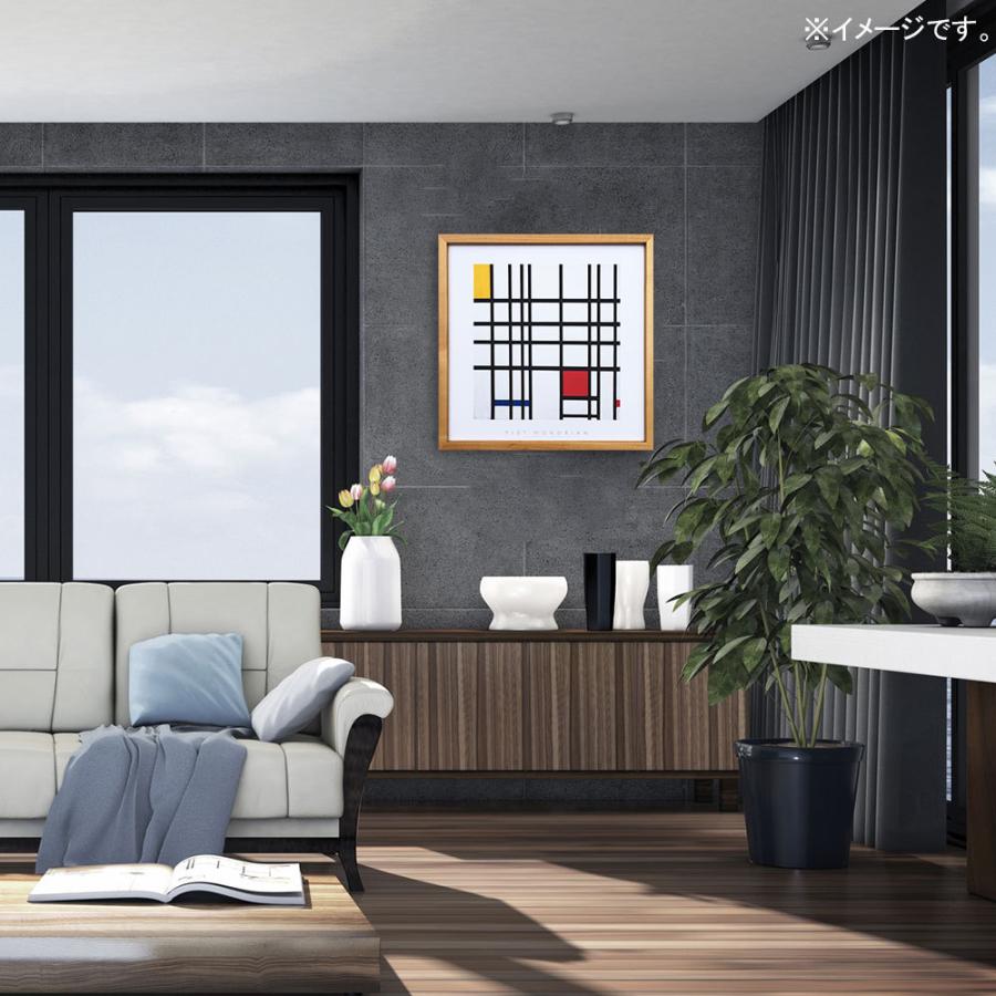 アートフレーム Piet Mondrian Opposition of Lines;Red and Yellow NA ピエト・モンドリアン 絵画 絵 壁掛け 壁飾り抽象画 アートポスタ_4