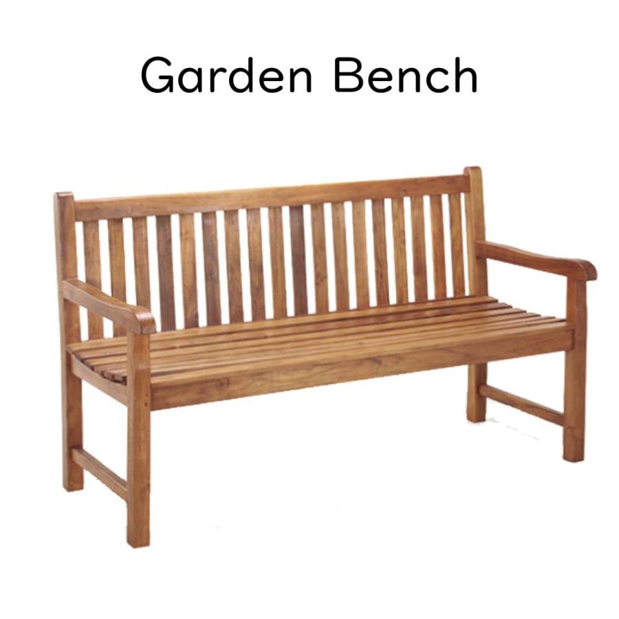 ガーデンベンチ ベンチ ガーデンベンチ ガーデンチェア パークベンチ 屋外用ベンチイス 椅子 チェア 茶色 ブラウン チーク材 商業施設 ゴルフ場 Smtr0034 デザイン雑貨 家具 ワカバマート 通販 Yahoo ショッピング