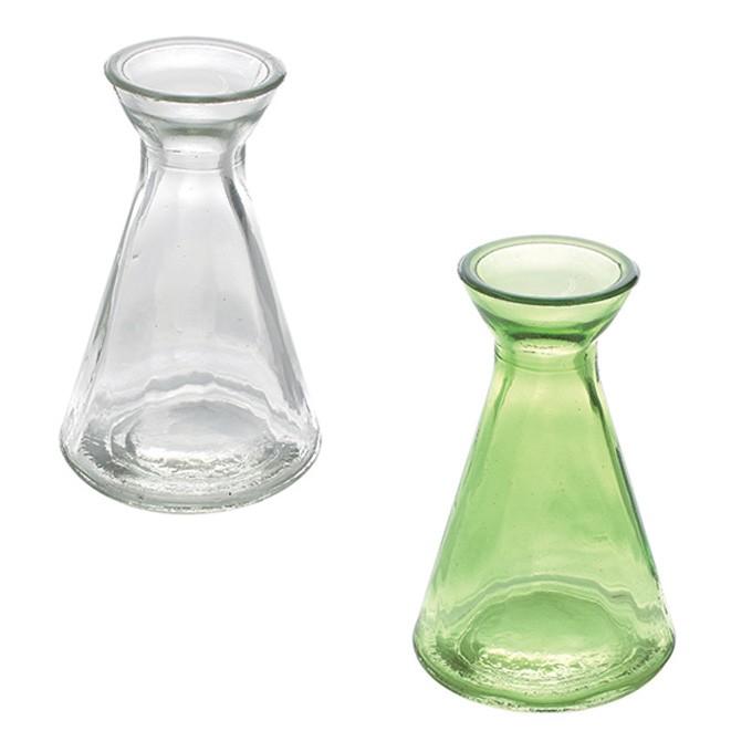 Tiny Vase Clear No 1 花瓶 フラワーベース 花びん 花器 Seal限定商品 インテリア雑貨 ガラスベース 一輪挿し ガラスボトル 水栽ポット 球根ポット