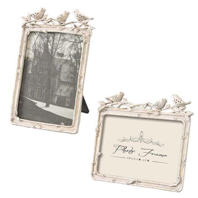 Blanc Three Birds フォトフレーム フォトフレーム フォトスタンド 写真立て おしゃれ かわいい ホワイト 白 インテリア ディスプレイ 店舗用 Spic2660 デザイン雑貨 家具 ワカバマート 通販 Yahoo ショッピング