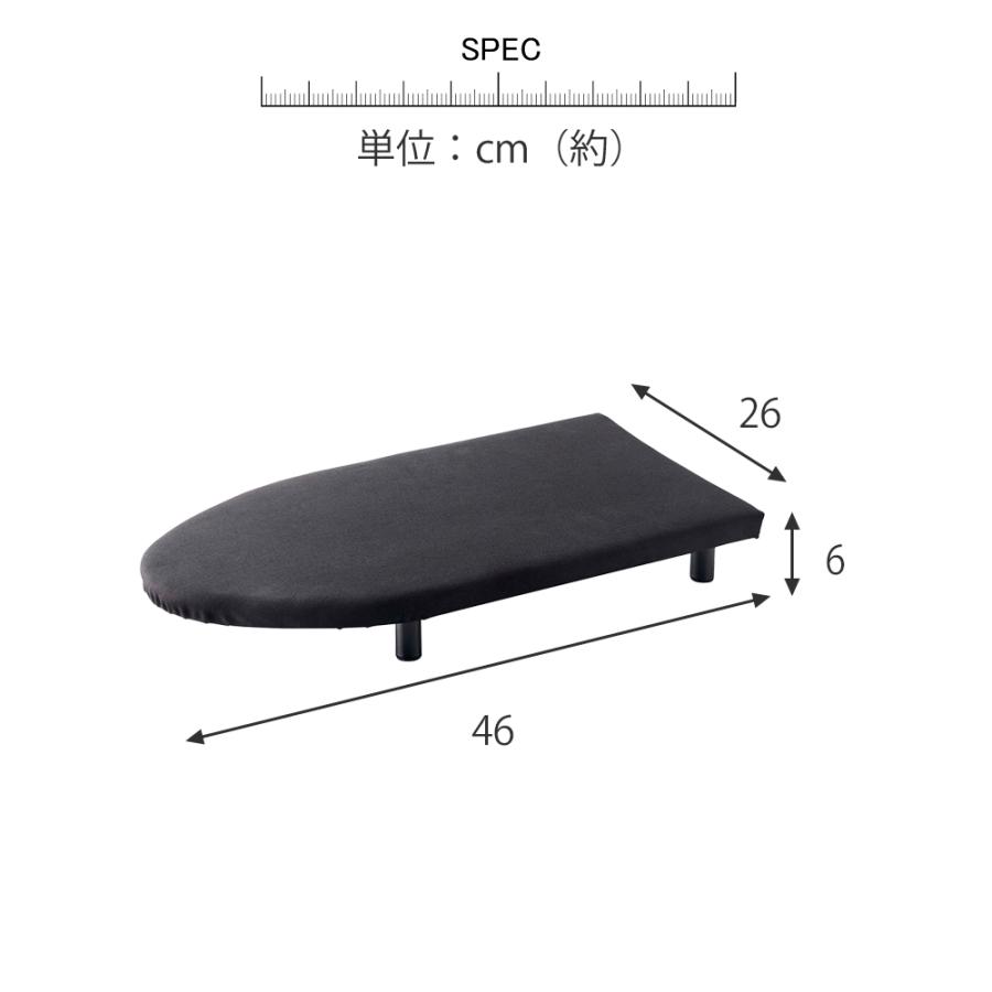 卓上脚付き 舟型アイロン台 タワー Ｓ アイロン台 おしゃれ シンプル｜kplanning｜09