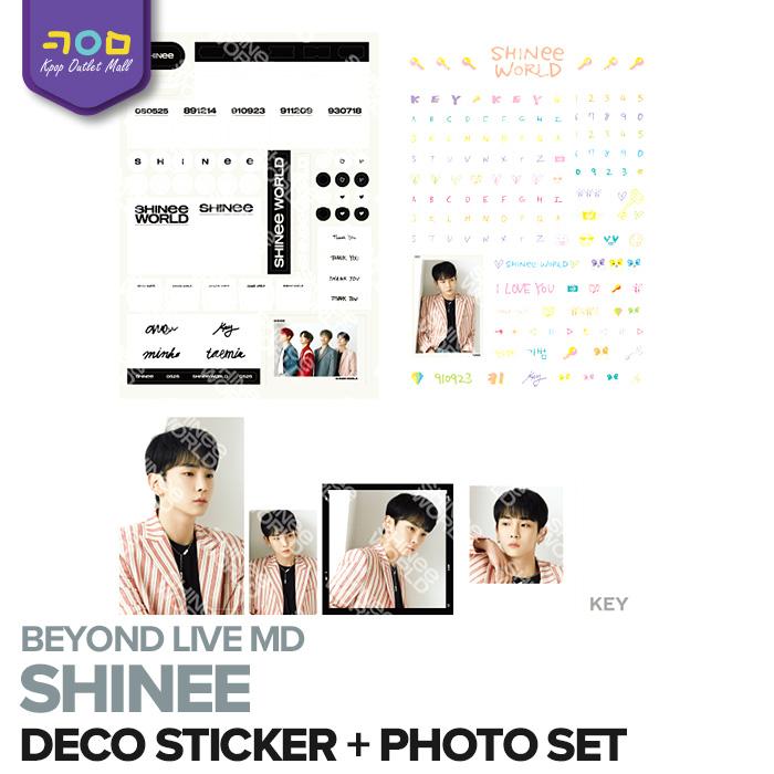 SHINee 【 DECO STICKER + PHOTO SET / デコステッカー + フォトセット