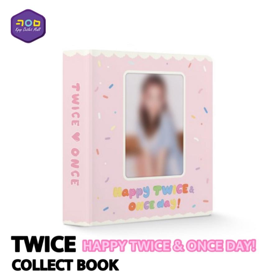 TWICE COLLECT BOOK コレクトブック セットアップ 数量限定1次予約 [ギフト/プレゼント/ご褒美] HAPPY amp; トゥワイス ONCE 公式グッズ JYP 公式 DAY