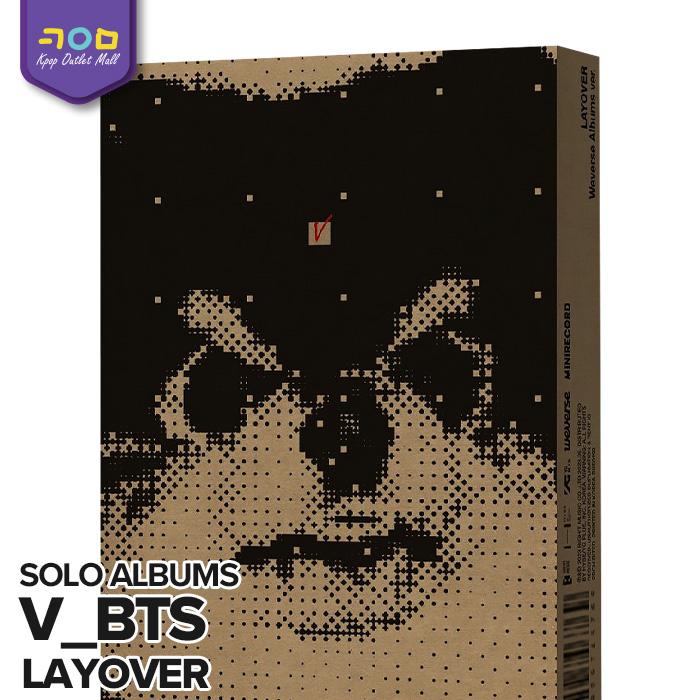 Album V (BTS) - Layover Version Weverse - Inclus Photocards Et QR Code