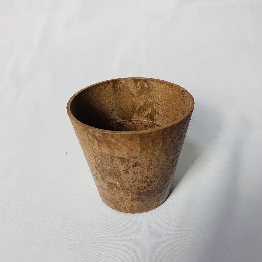 3.5号　木の香りがする鉢　アロマ鉢　おしゃれ　観葉植物　　室内　引っ越し　ギフト | 