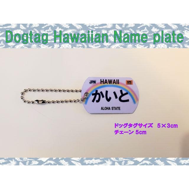 ドッグタグ　ハワイアンネームプレート　お好きな言葉で |  | 03
