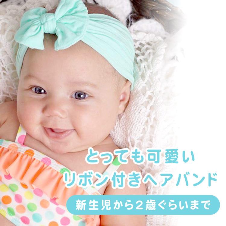 赤ちゃん ベビー ヘアバンド リボン サイズフリー 新生児から2歳まで 11カラー 柔らか素材 かわいい ヘアアクセサリー ユニセックス Y39 Kqeenstore 通販 Yahoo ショッピング