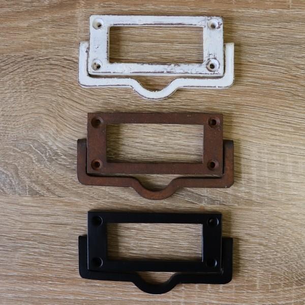 カップタイプ・ネームプレート24 ラスティック(錆) L : KQLFT TOOLS