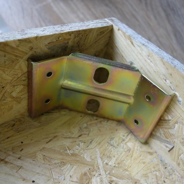 テーブル脚 コーナー金具 ダブル : KQLFT TOOLS - 通販 - Yahoo