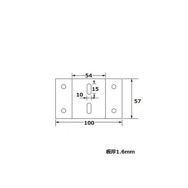 テーブル脚 コーナー金具 ダブル : KQLFT TOOLS - 通販 - Yahoo