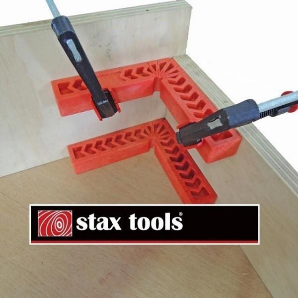 stax tools 251 CLAMPING SQUARES L型コーナークランプ＆スコヤ 200mm (2個入) 直角 90度 定規 DIY 工具｜kqlfttools｜02