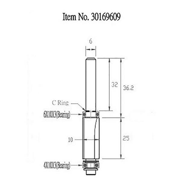 stax tools ダブルベアリングビット (30169609) おすすめ ルータービット 穴加工 穴あけ 木工 家具 製作 DIY 切削工具 |  | 02