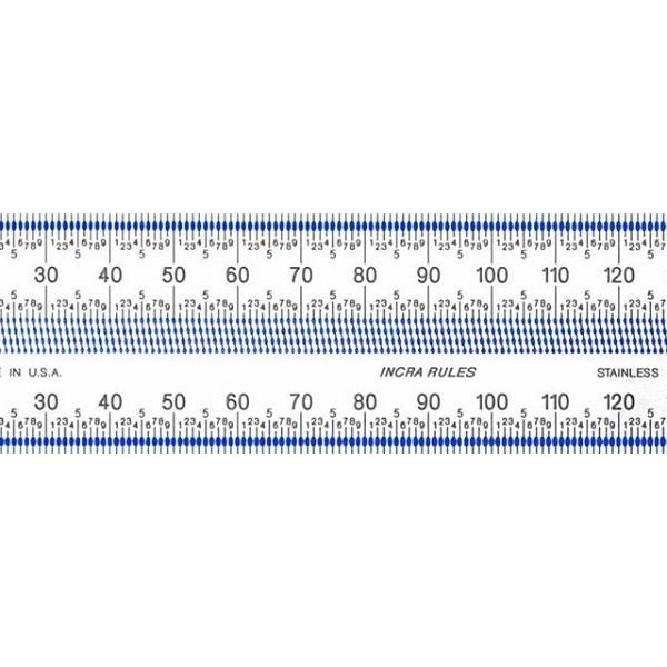 INCRA Precision Marking Rule 150mm 定規 ミリ仕様 【RULE150M】｜kqlfttools｜02