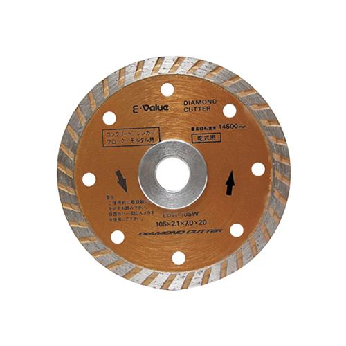 E-VALUE ダイヤモンドカッター EDW-105W 【4977292300643】 : KQLFT