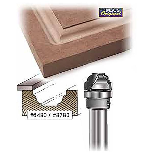 MLCS #8780 Faux Raised Panel Router Bits 1/2