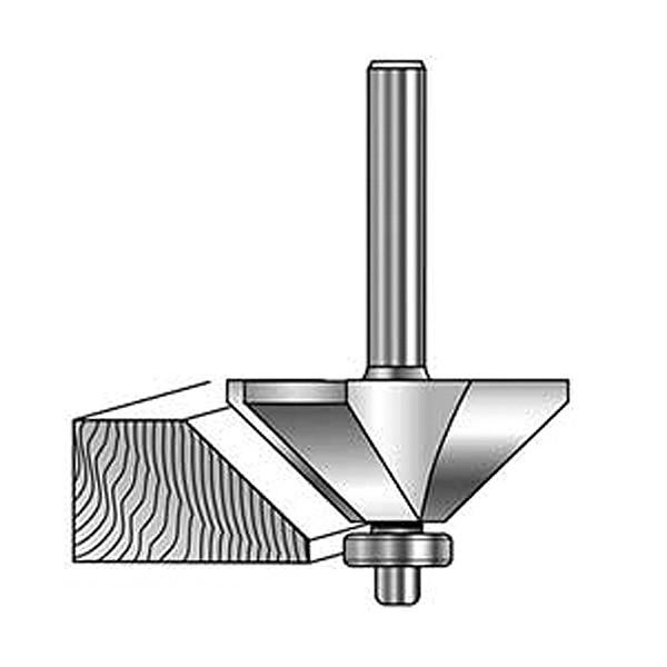MLCS #7681 Chamfer Router Bits : KQLFT TOOLS - 通販 - Yahoo!ショッピング