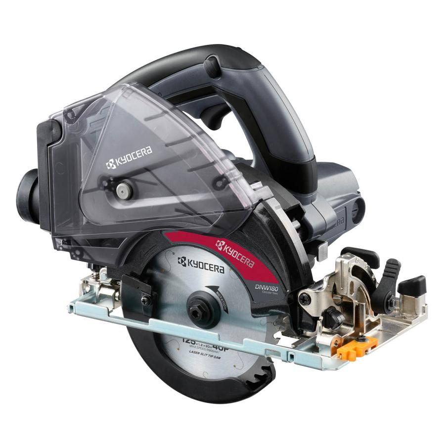 京セラ 充電式集塵丸ノコ DNW180L5 最大切込深さ47mm【612050A