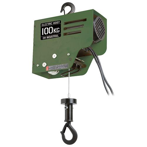 OH 電動ワイヤーホイスト DWH-100A ゲンテイ 【4977292829915 
