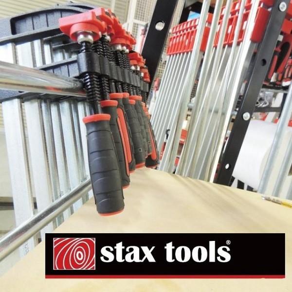 stax tools 273 HATHAWAY Fクランプ 50mm×150mm (10本セット) おすすめ F型クランプ 加工材を簡単確実に固定 |  | 02