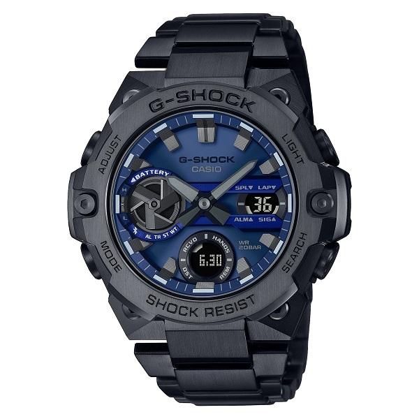 カシオCASIO Gショック ジーショック G-STEEL 電波 ソーラー メンズ 腕時計 GST-B400BD-1A2JF【国内正規品】｜kr-2004