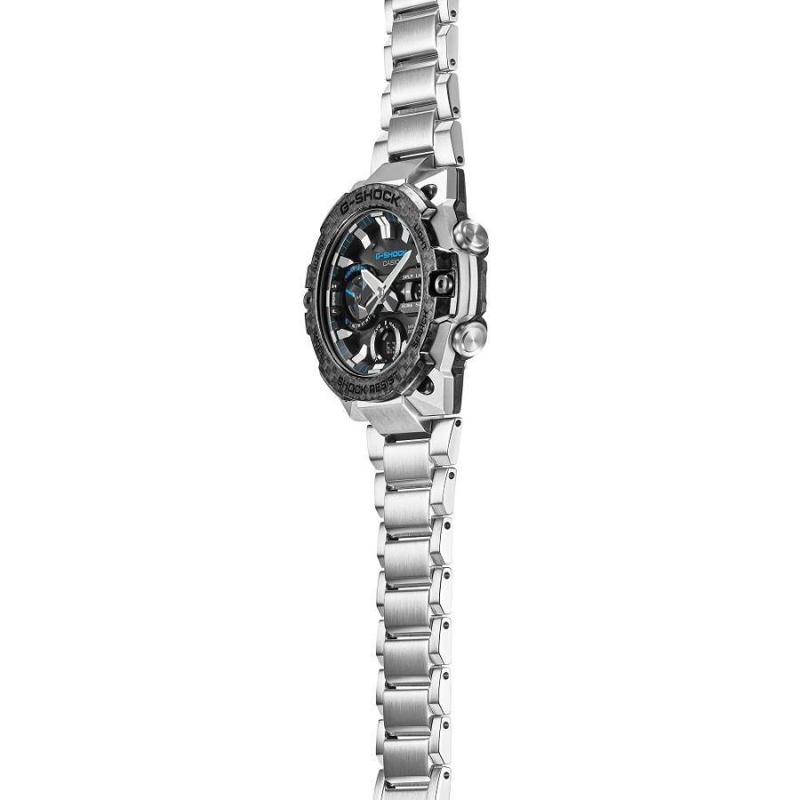 カシオCASIO Gショック ジーショック G-STEEL 電波 ソーラー メンズ 腕時計 カーボン GST-B400XD-1A2JF【国内正規品】｜kr-2004｜03