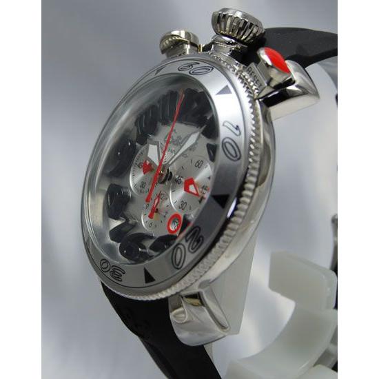 GaGa MILANO（ガガミラノ） クロノ 48mm Bk 6050.7 : K・R セレクト