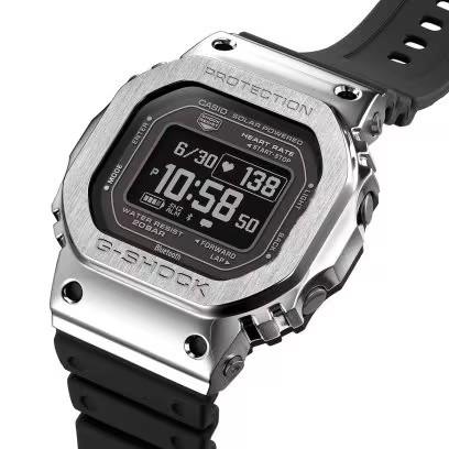 G-SQUAD GM-H5600-1JR ソーラー Bluetooth 心拍計測 G-SHOCK メタル