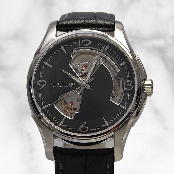 HAMILTON（ハミルトン） ジャズマスター オープンハート ブラック