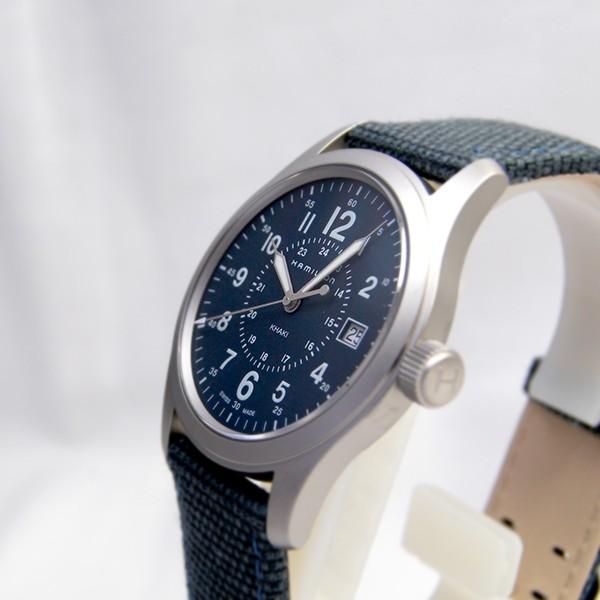 HAMILTON（ハミルトン） カーキ フィールド QZ 38mm ブルー H68201943