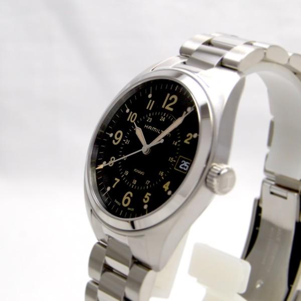 HAMILTON（ハミルトン） カーキ フィールド QZ 40mm BK ブレス