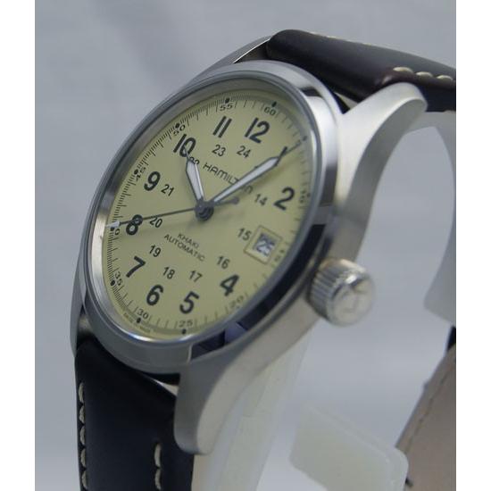 ハミルトン Hamilton カーキ フィールド オート アイボリー H70455523 