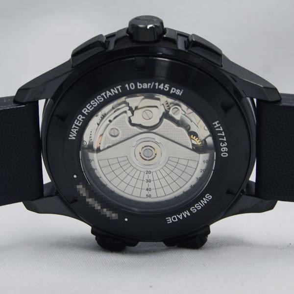 【新登場】 ハミルトン Hamilton カーキ　X-ウインド オート クロノ オールブラック H77736733【NEWモデル】 【KUE2561281900】(91145円)