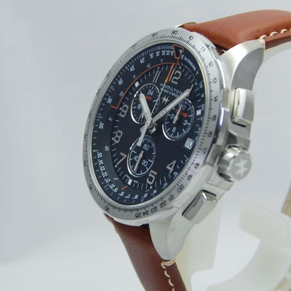 ハミルトン Hamilton カーキ　X-ウインド クロノ QZ　GMT H77912535【NEWモデル】