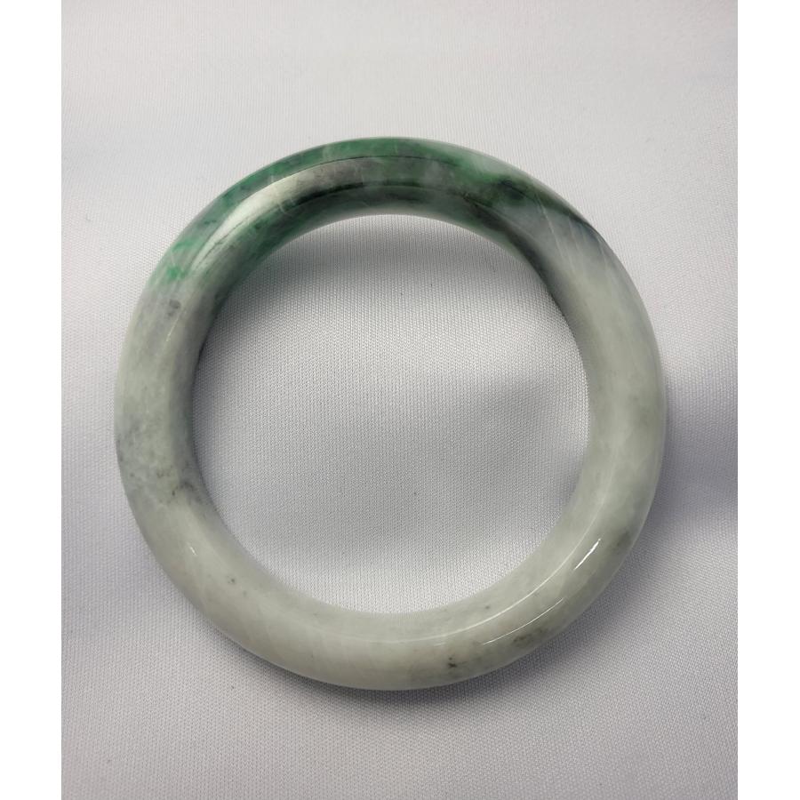 翡翠 （ひすい）バングル 14mm 天然石 パワーストーン ブレスレット 