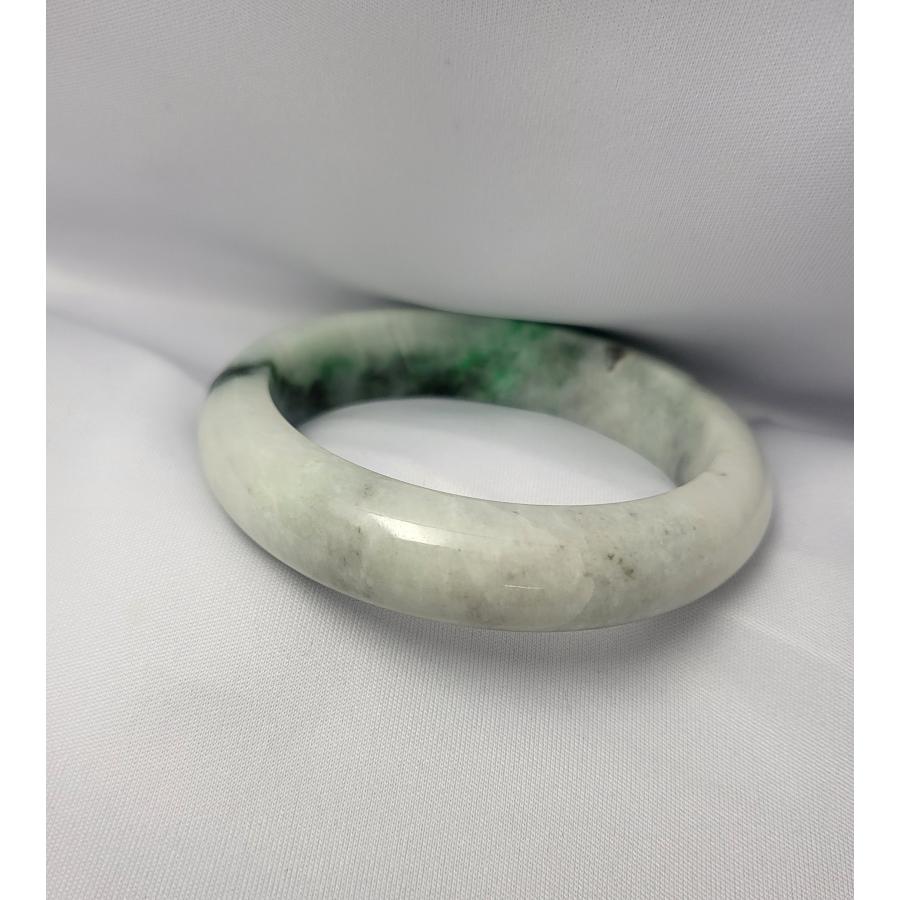 翡翠 （ひすい）バングル 14mm 天然石 パワーストーン ブレスレット 