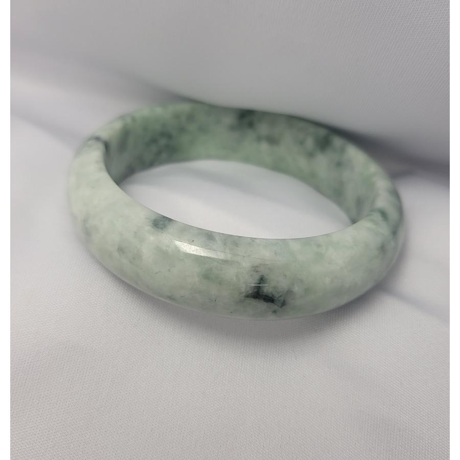 翡翠 （ひすい）バングル 16mm 天然石 パワーストーン ブレスレット 