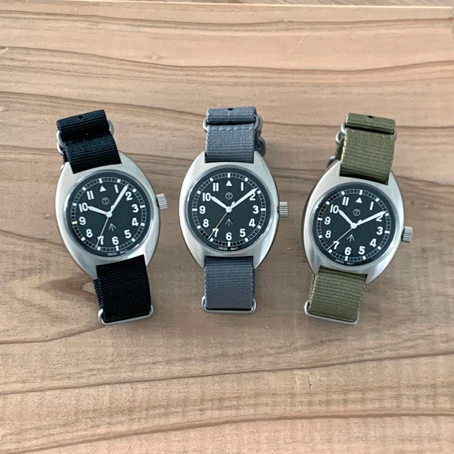 NAVAL N.W.C. ナバル military watch Royal Air Force type MIL.-02A 